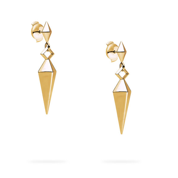 Yellow Gold Daggar Earrings